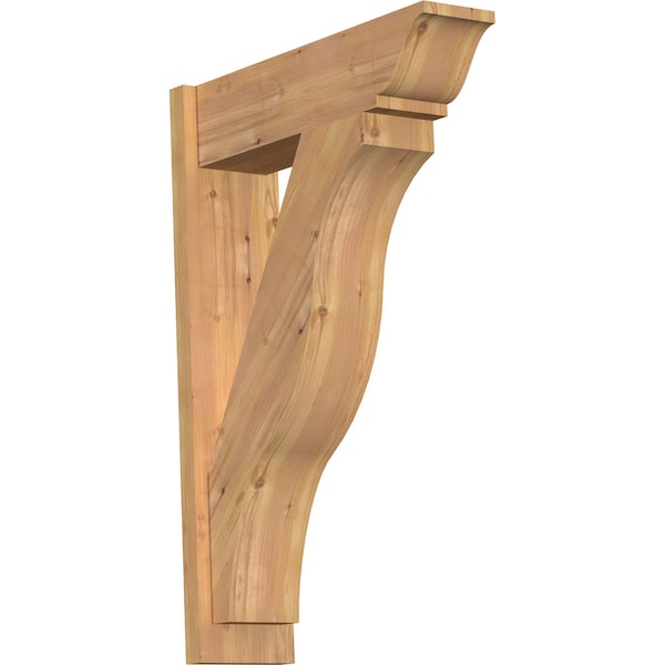 Ekena Millwork Funston Traditional Smooth Outlooker, Western Red Cedar, 7 1/2"W x 26"D x 38"H OUT08X26X38FST01SWR - main